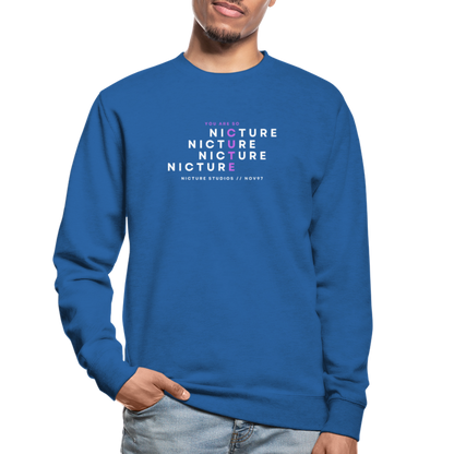 YOU ARE SO CUTE Unisex Pullover - royal blue