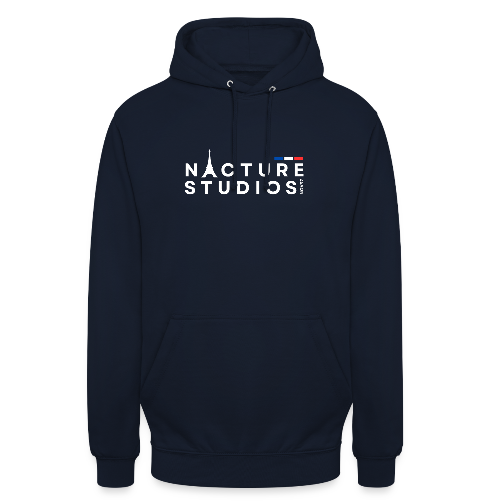 Paris Unisex Hoodie - navy