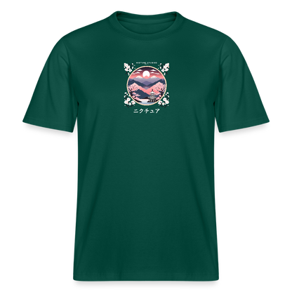 Japanese Landscape Relaxed Fit Unisex Bio-T-Shirt - Forest