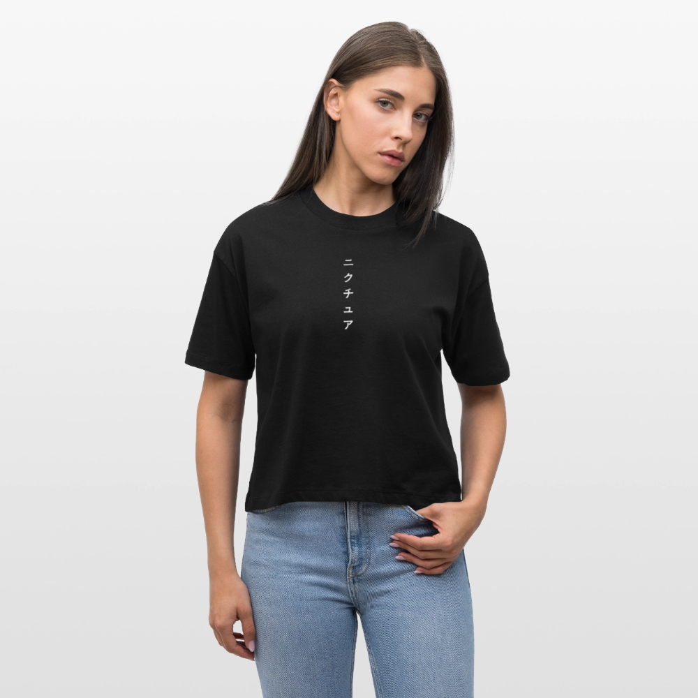 Japanese Geisha Womens Bio-T-Shirt - Schwarz