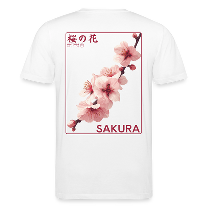 Sakura Line Unisex Bio-T-Shirt - Weiß